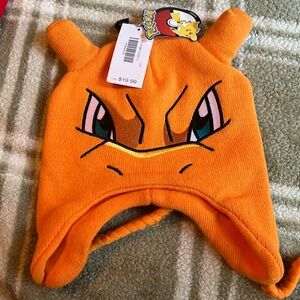pokémon charzard beanie